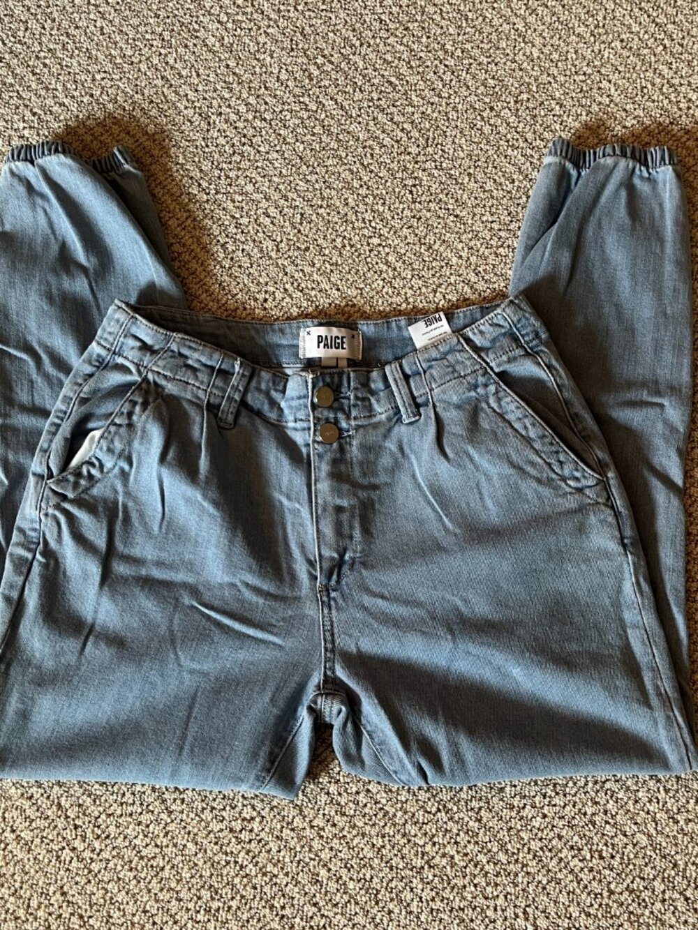 Paige Denim-Like Joggers - Picture 2 of 4